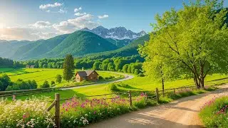 Flute Morning Relaxing Music 🌿 Healing Morning Music 🌿 Relieve Stress, Anxiety & Depression