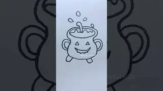 Witch Cauldron #drawing #kids