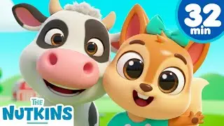 Where Is the Cow? + More Songs | Songs for Toddlers | The Nutkins