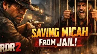 RDR2 Mission: Saving Micah From Jail | Epic Gunfight & Cinematic Gameplay