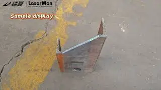 [LaserMen] 3KW Metal Pipe Fiber Laser Cutting Machine Cutting Angle steel and Channel steel