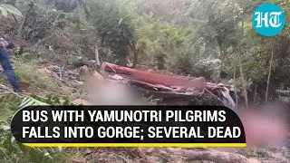 Uttarakhand: Bus carrying pilgrims falls into deep gorge; at least 25 from Madhya Pradesh dead