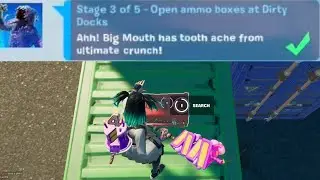 Open Ammo Boxes at Dirty Docks - Fortnite