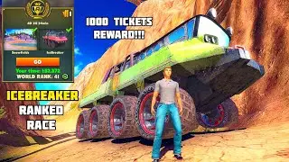 UP TO 1000 TICKETS REWARD! ICEBREAKER RANKED RACE | OFF THE ROAD OPEN WORLD DRIVING GAME