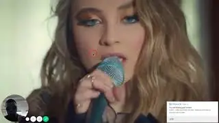 Sabrina Carpenter Eyes Wide Open Reaction