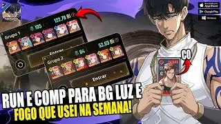 GUIA DA COMP PARA BOSS DA GUILDA (LUZ E FOGO 189 FURIAS) SUNG DPS E SUPORTE - SOLO LEVELING ARISE