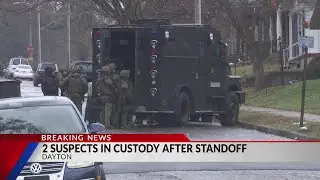 2 suspects in custody following Dayton SWAT standoff