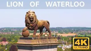 Lion of Waterloo | 4K Drone Aerial