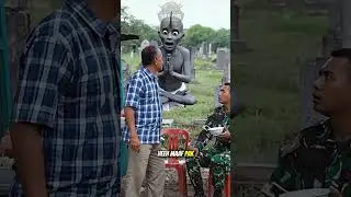 HEBOH‼️ CCTV Pemakaman Rekam Sosok Diduga Tuyul Duduk di Atas Kakek yang Sedang Makan #shorts #tni