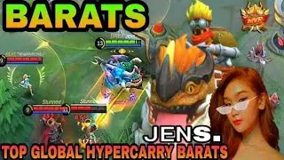 Mobile Legend Hypercarry Barats Gameplay By ᴊᴇɴs    SbpvGaming   MLBB