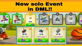 Dragon mania new Solo Event -  Cherry Wyrm Challenge || Dragon Mania legends
