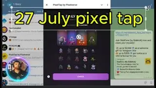 27 November pixeltap daily combo | pixel tap by pixelverse combo card today 27 Nov #pixeltapkombo