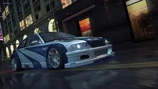M3 GTR at full throttle | NFS Carbon Redux