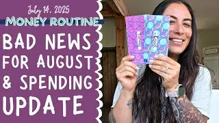Money Routine | Budget Update For August + Spending Update