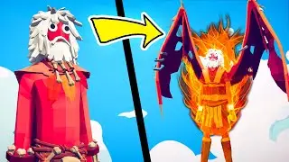 Caveman Becomes an ELEMENTAL FIRE GOD in TABS