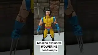 WOLVERINE headswaps from Marvel Legends Amazon exclusive set