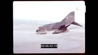 Phantom Launching Rockets, 1960s RAF Fighter Plane, 35mm