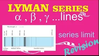 Lyman series l longest and shortest wavelength calculations l alpha, beta and gamma lines wavelength