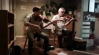 Gordon Stobbe and JJ Guy Twin Fiddles - Maligne Canyon