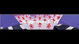 Playing The Juggernaut Game Mode in RIVALS!!!!!!