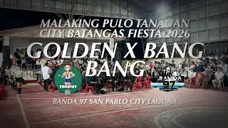 Banda 97 Majorettes SPC Laguna | Malaking Pulo Tanauan City Fiesta 2026 | Golden x Bang Bang
