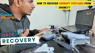 How to recover deleted & corrupt videos from DJI DRONE | Free & easy recovery from SDcard & Pendrive