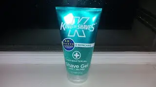 King Of Shaves gel shaving review, antibacterial
