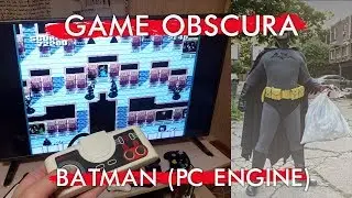 Бэтмен-мусорщик? Обзор Batman на PC Engine