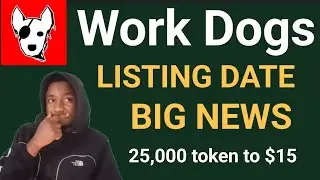 Work Dogs Airdrop Listing Date[ Good news and bad news :listing price prediction