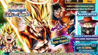 Dragon Ball Legends Festival Fusion Revival Goku and Vegeta