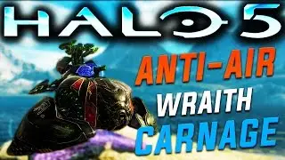 Halo 5 - My First Time Using The Anti-Air Wraith! ft. TheReachWay