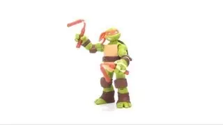 Video Review of the 2012 Teenage Mutant Ninja Turtles: Michelangelo