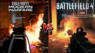 Call of Duty Modern Warfare(2019) Vs Battlefield 4 - Graphical comparison