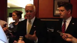 Gov. Tom Corbett calls for a vote on pension reform bills