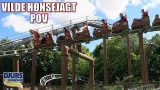 Vilde H&oslash;nsejagt POV (Middle Row, 4K 60FPS), Djurs Sommerland Zierer Junior Coaster | Non-Copyright