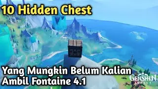 10 Hidden Chest Yang Mungkin Belum Kalian Ambil Sekitar Institut Fontaine 4.1 [Genshin Impact]