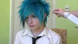 chris and sam  Anime Hair Tutorial Using Only Hairspray - YouTube