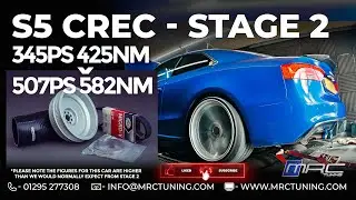 [ AUDI S5 ] CREC  - MRC Stage 2 ECU & TCU Software [ 507PS 582NM ]