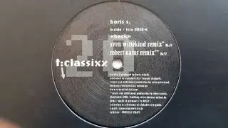 T CLASSIXX /// BORIS S. - BACK Sven Wittekind remix