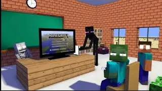 Monster School || Speed running minecraft on PS5 || Monster School animation