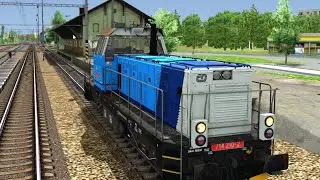 Train Simulator | Posun a příprava rychlíku v Poděbradech s 714 210