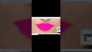 lip color change in photoshop #youtubeshorts #shortsvideo #viral #computer