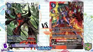 DIGIMON TCG: DanDevimon (Purple) vs RagnaLoardmon (Black/Red)