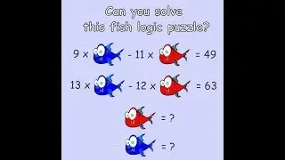CAN YOU SOLVE THIS FISH LOGIC PUZZLE? TEST YOUR BRAIN