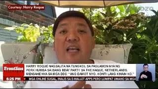 BREAKING NEWS! HARRY ROQUE NAGSALITA NA TUNGKOL SA PAGKAIN NYA NG HUMBA SA BDAY PARTY AT SA MGA DDS
