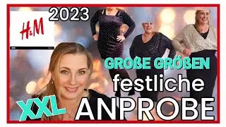 H&M | Grosse Größen Weihnachtskleidung und Silvester Mode | Anprobe | Festliche Kleidung | Kleider