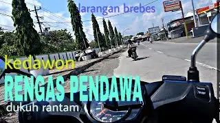 Jalan Raya Rengaspendawa Larangan Brebes Jateng (Kedawon Dukuh Rantam)