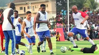 LEGENDS MATCH: George Weah, Asamoah Gyan, Jay-Jay Okocha, Adebayor, Diouf & Others in Action🔥⚽🇱🇷