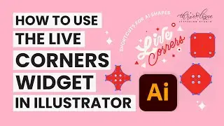 How to Use Live Corners and Shortcuts in Adobe Illustrator!
