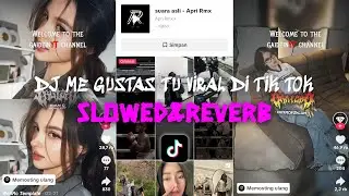 DJ ME GUSTAS TU SLOWED & REVERB VIRAL TIK TOK BY @ApriRmxasli 
